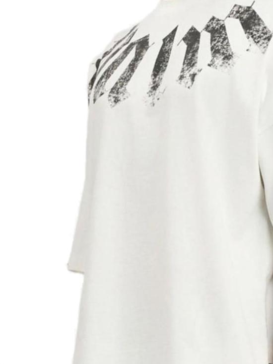 26FW 팜앤젤스 반팔 티셔츠 PAMAA003JR001 0310 OFF WHITE BLACK - PALM ANGELS