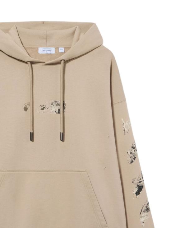 26FW 오프화이트 긴팔 티셔츠 44MBB085F26F004 031 STRING - OFF WHITE