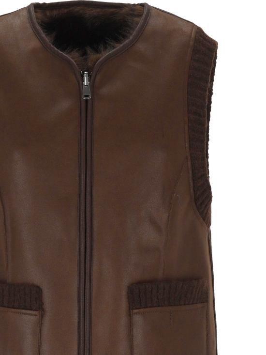 26FW 어반코드 베스트 BJ20414 TRUFFLE - URBANCODE