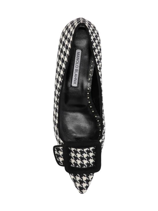 26FW 마놀로 블라닉 플랫 슈즈 3263193 0002979E YWOV BLCK - MANOLO BLAHNIK