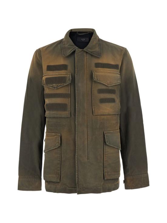 26FW 아미리 데님 자켓 AM426JA059 004G DEEP OLIVE