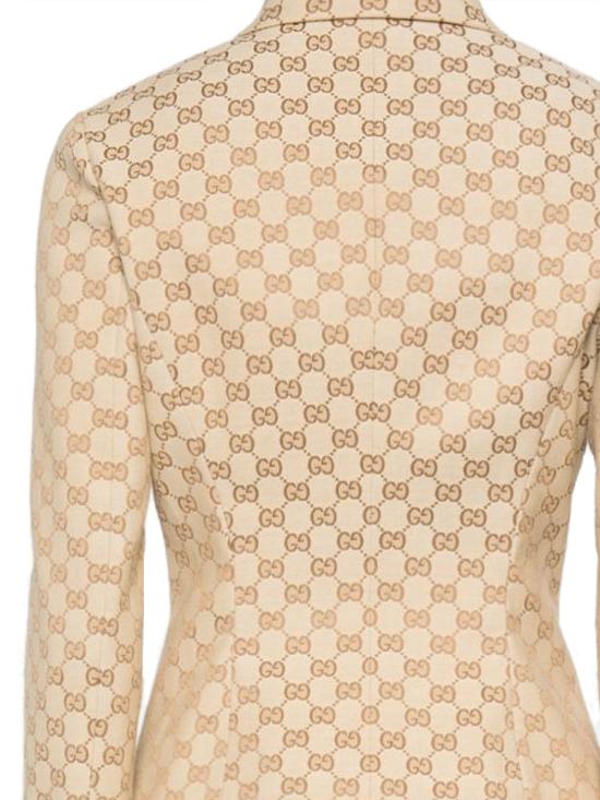 26FW 구찌 GG 코튼 캔버스 재킷 A003XF ZAVMM2902 NEW SAND - GUCCI
