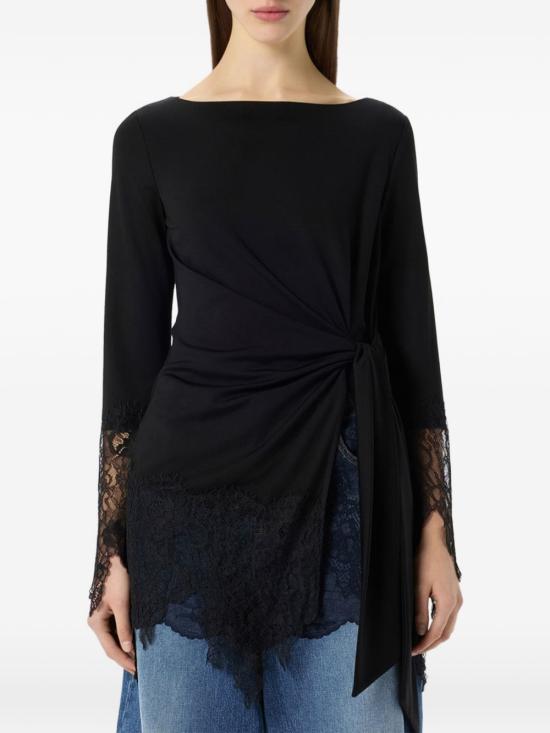 26FW 블루마린 미디 원피스 RF6097 J161022222 NERO - BLUMARINE