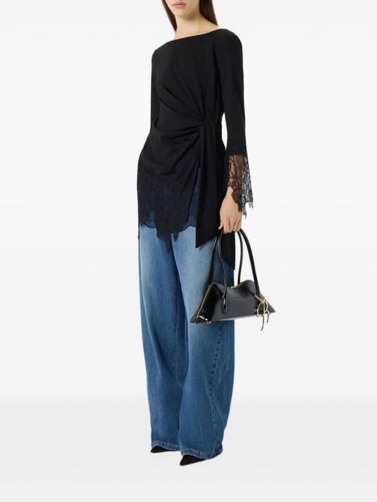 26FW 블루마린 미디 원피스 RF6097 J161022222 NERO - BLUMARINE