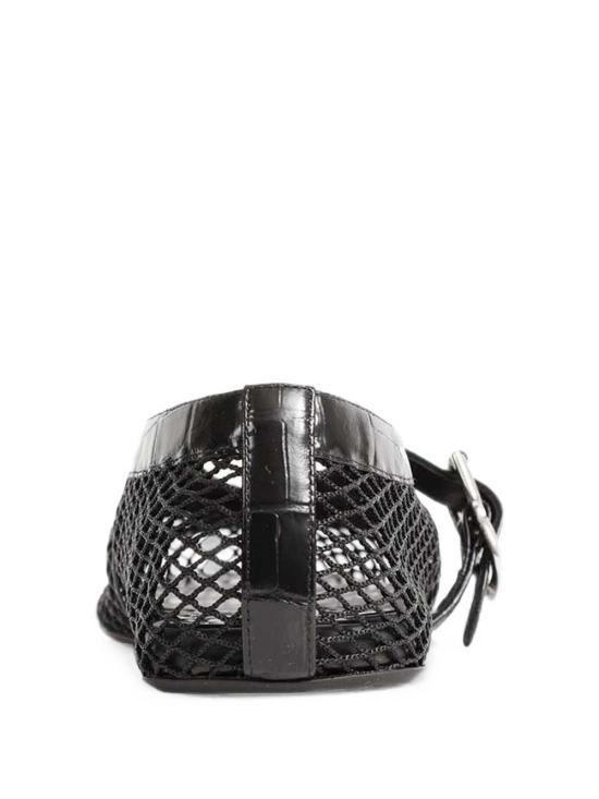 26FW 알라이아 플랫 슈즈 AA3A069I294 999 BLACK - ALAIA