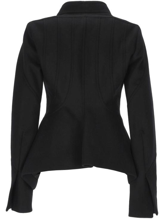 26FW 릭 오웬스 타워 무그 재킷 RP02F5738 WMT09 BLACK - RICK OWENS