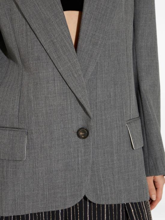 26FW 엘리자베타프랜치 수트 자켓 GI28167E2 431 GRIGIO MELANGE - ELISABETTA FRANCHI