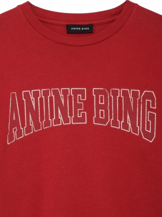 26FW 애니빙 반팔 티셔츠 A0812851RED29 TANGO RED - ANINE BING