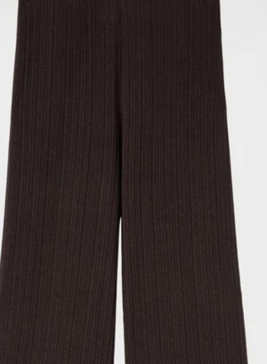 26FW 아뇨나 팬츠 K710020 7V180QM76 DARK BROWN EBONY - AGNONA