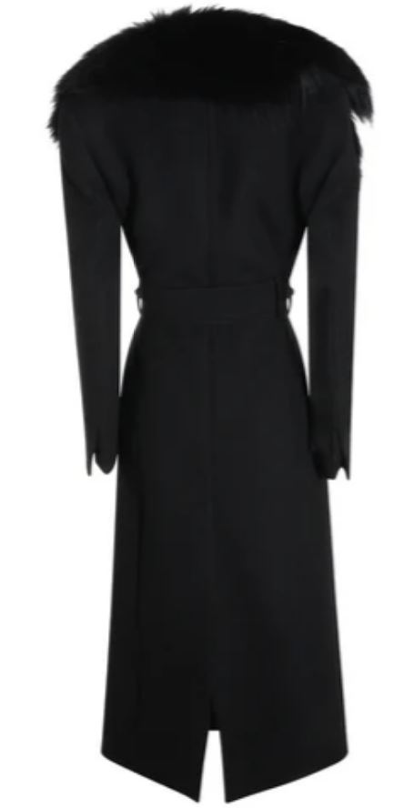26FW 블루마린 코트 RF6014 T901AD3104 NERO - BLUMARINE