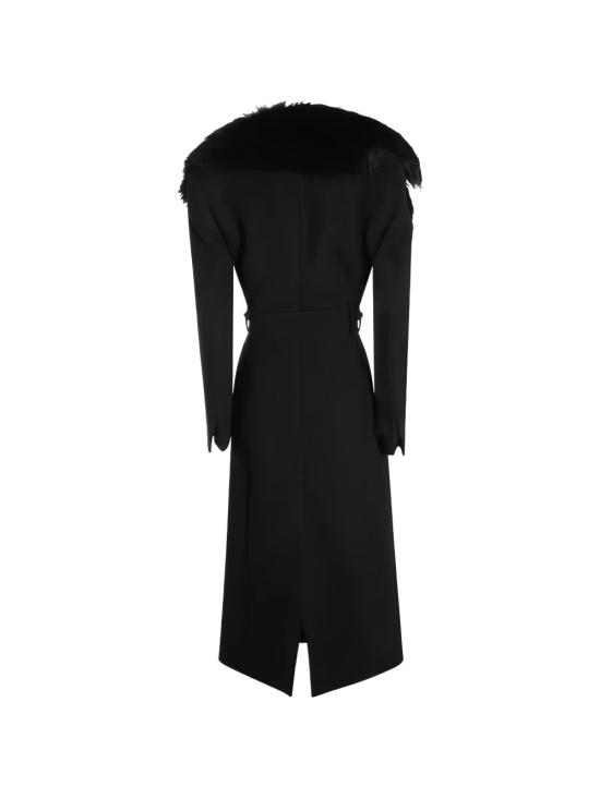 26FW 블루마린 코트 RF6014 T901AD3104 NERO - BLUMARINE