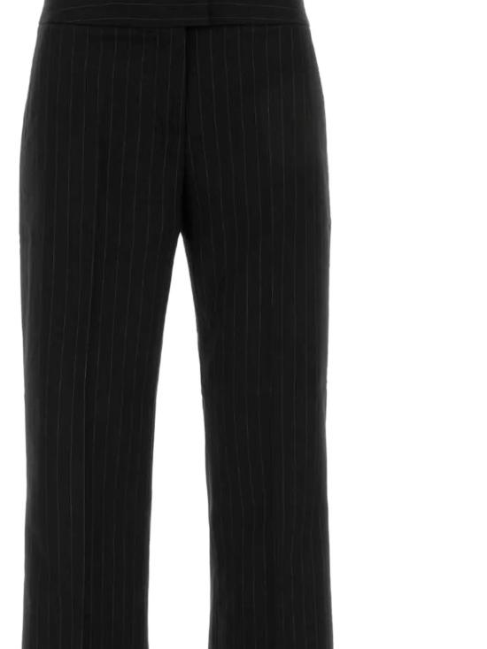 26FW 안다마네 팬츠 T200405B TNW069833 BLACK AND WHITE - ANDAMANE