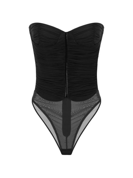 26FW 엘리자베타프랜치 바디수트 티셔츠 BO05367E2 110 NERO