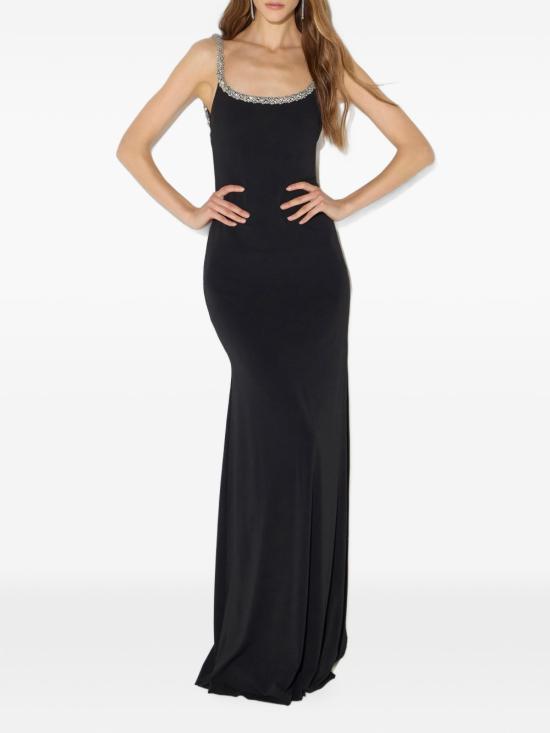 26FW 엘리자베타프랜치 미디 원피스 AR92J67E2 110 NERO - ELISABETTA FRANCHI