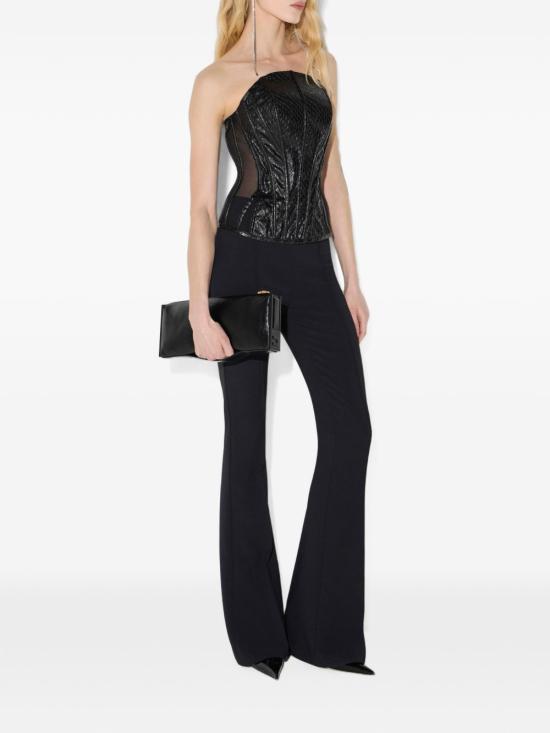 26FW 엘리자베타프랜치 긴팔 티셔츠 TO09167 110 NERO - ELISABETTA FRANCHI