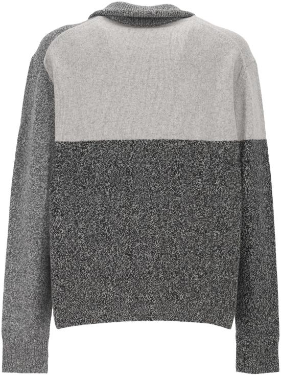 26FW 자크뮈스 집업 니트 SWM00630AK00282 915 MULTI GREY - JACQUEMUS
