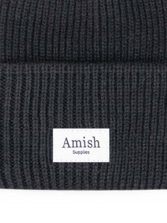 26FW 아미시 비니 AMX004 CT82XXXXC0020 BLACK - AMISH