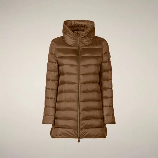 26FW 세이브더덕 코트 D43620W IRIS2140054 NOISETTE BROWN