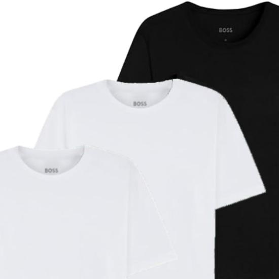 26FW 보스 반팔 티셔츠 50534019 998 OPEN MISCELLANEOUS - BOSS