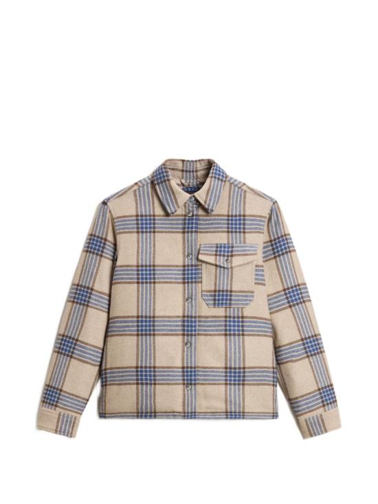 26FW 울리치 셔츠 CFWWOS2028FR UT304631221 DEEP BLUE CKECK