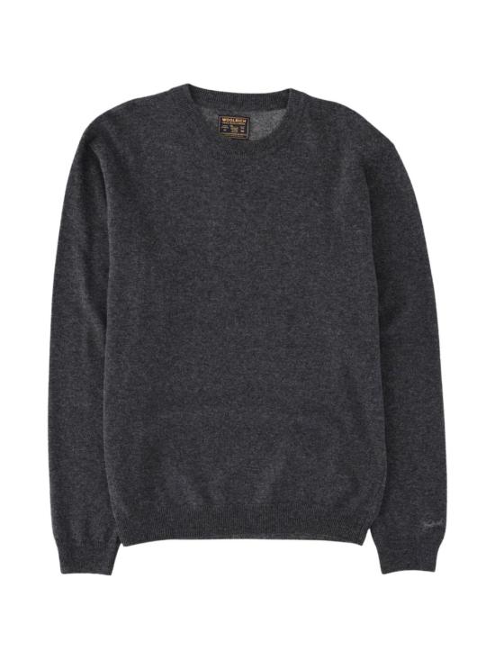 26FW 울리치 스웨터 CFWOKN2063MR UF5094123 DARK GREY MELANGE - WOOLRICH