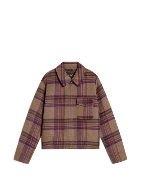 26FW 울리치 수트 자켓 CFWWOS2038FR UT54177451 BISON CHECK