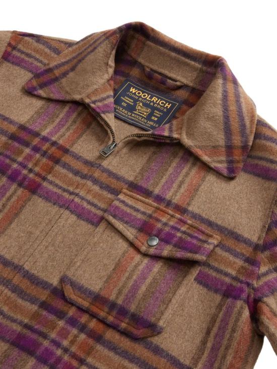 26FW 울리치 수트 자켓 CFWWOS2038FR UT54177451 BISON CHECK - WOOLRICH