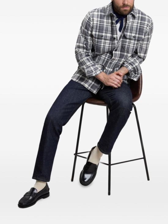 26FW 울리치 셔츠 CFWOSI2038MR UT54471908 GREY CHECK - WOOLRICH
