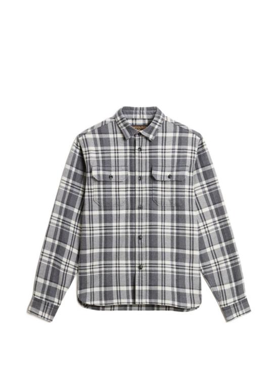 26FW 울리치 셔츠 CFWOSI2038MR UT54471908 GREY CHECK - WOOLRICH