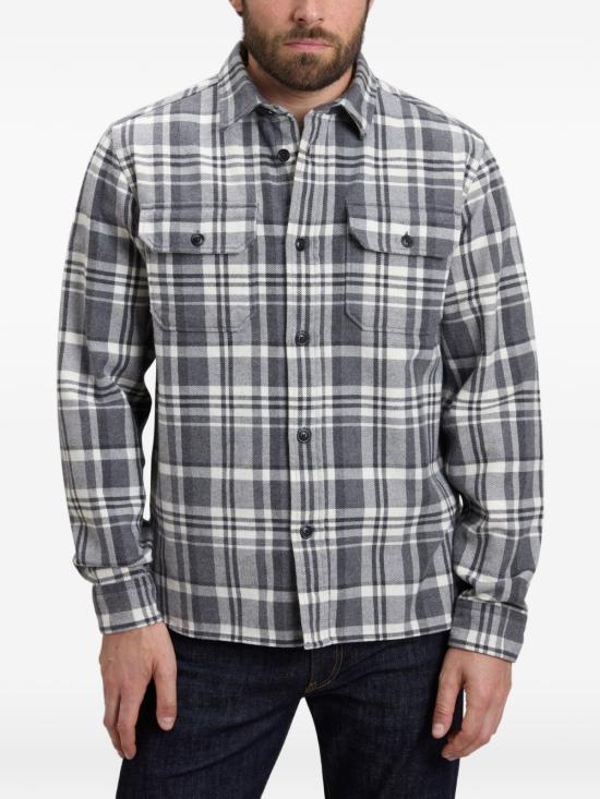 26FW 울리치 셔츠 CFWOSI2038MR UT54471908 GREY CHECK - WOOLRICH