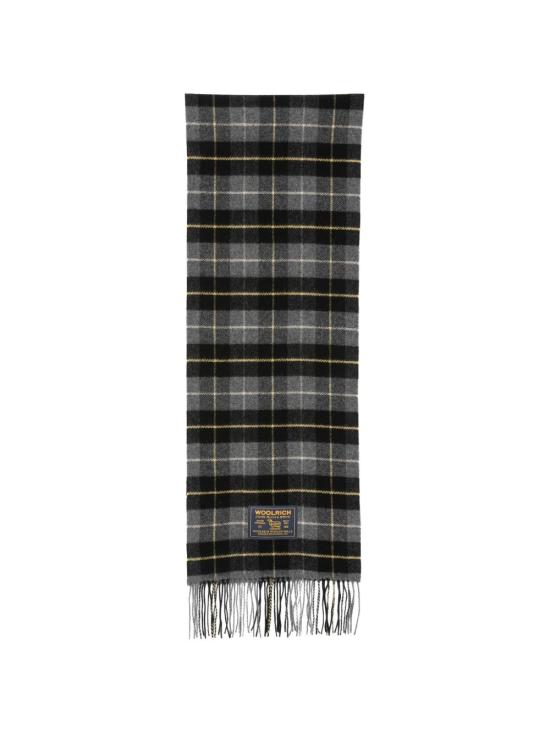 26FW 울리치 머플러/스카프 CFWOAC2059MR UT55431116 GREY BLACK CHECK