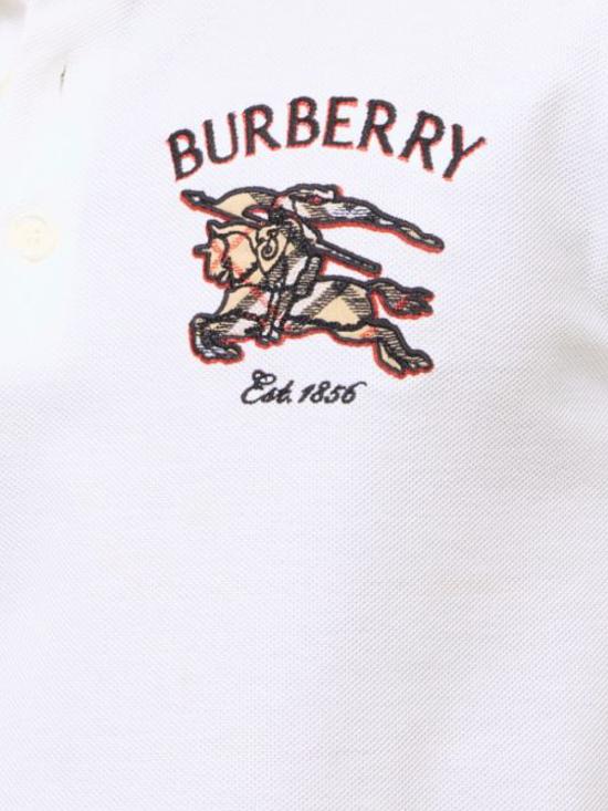 26FW 버버리 폴로 티셔츠 8132680 X CHALK - BURBERRY