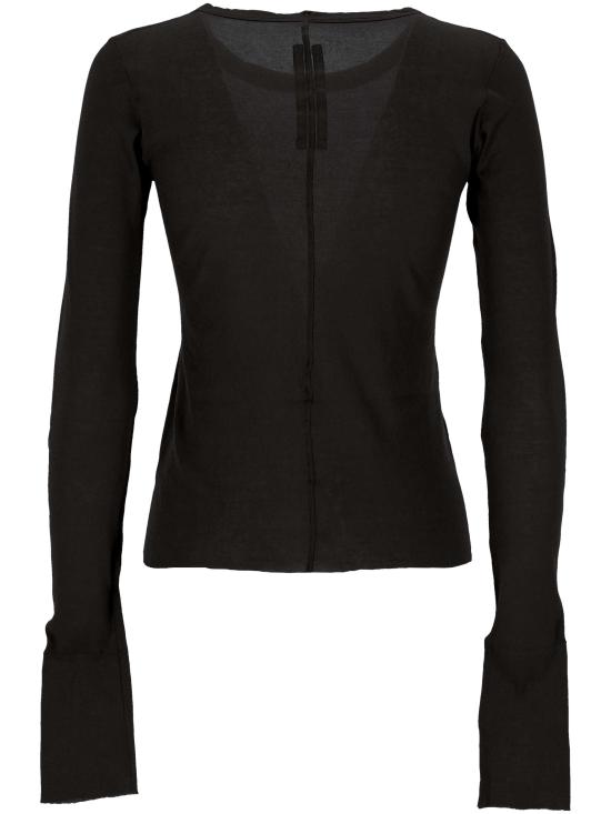 26FW 릭 오웬스 반팔 티셔츠 RP02F5209 MR09 BLACK - RICK OWENS