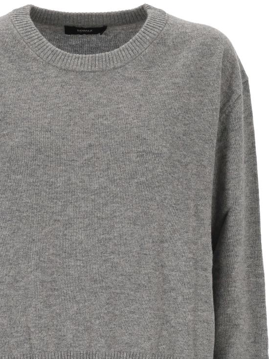 26FW 에콜프 스웨터 MCWGAKNCOSMO0632W26 339 MEDIUM GREY MELANGE - ECOALF