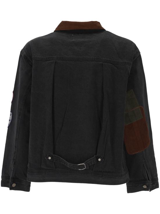 26FW 파운드 데님 자켓 FOPF26JA02012 0015 BLACK - FOUND