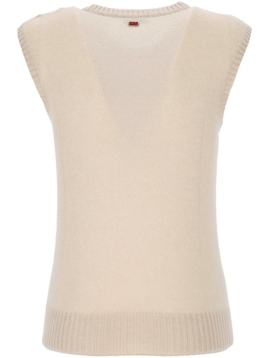 26FW 아뇨나 스웨터 KT12010 4K080QN14 LIGHT BEIGE GREIGE - AGNONA
