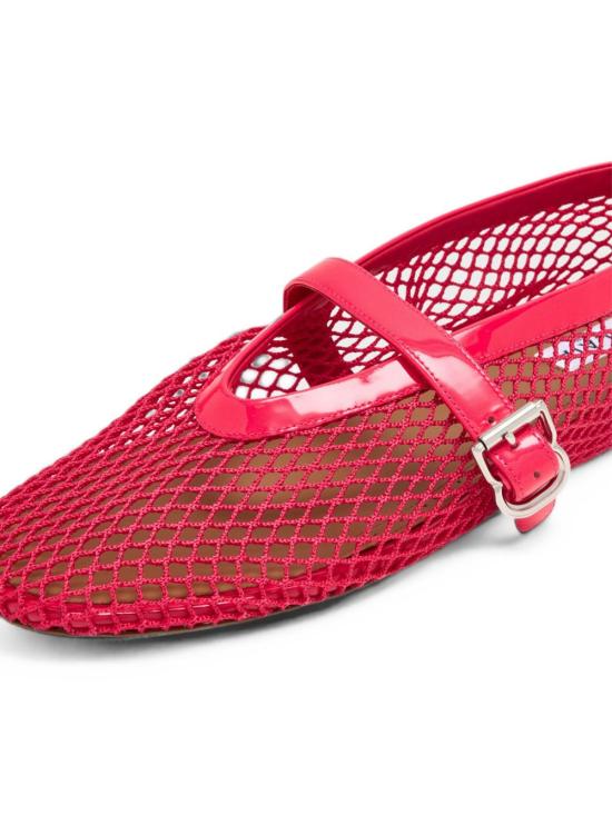 26FW 알라이아 피쉬넷 발레 플랫 AA3A029TK007 U73 DHALIA - ALAIA