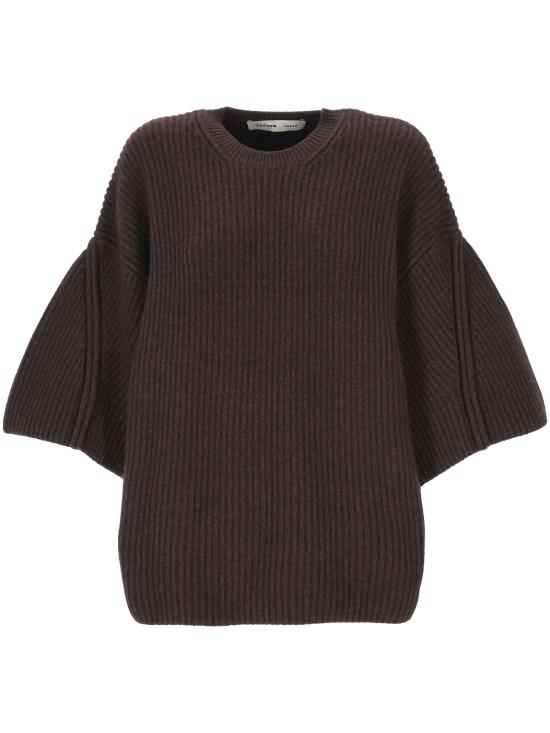 26FW 까르벵 반팔 티셔츠 6262K21156 N808 CHOCOLATE