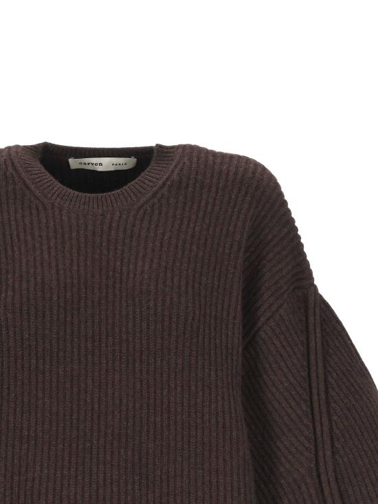 26FW 까르벵 반팔 티셔츠 6262K21156 N808 CHOCOLATE - CARVEN