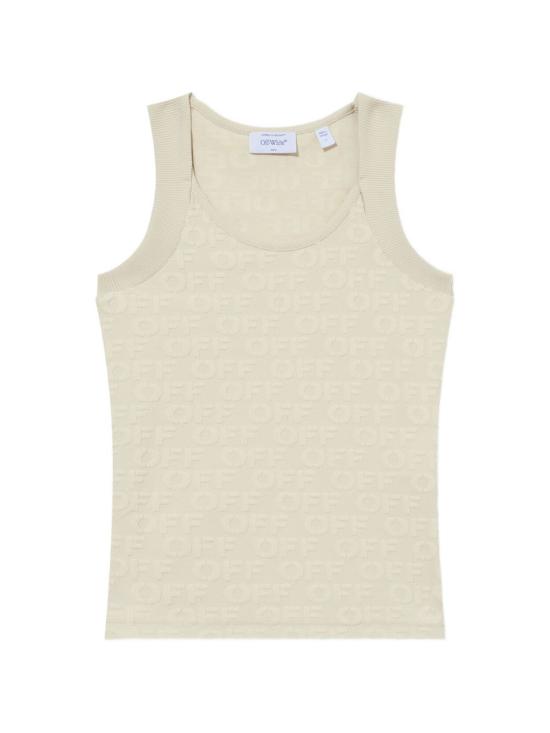 26FW 오프화이트 긴팔 티셔츠 29A00710T W230 BEIGE NO COLOR