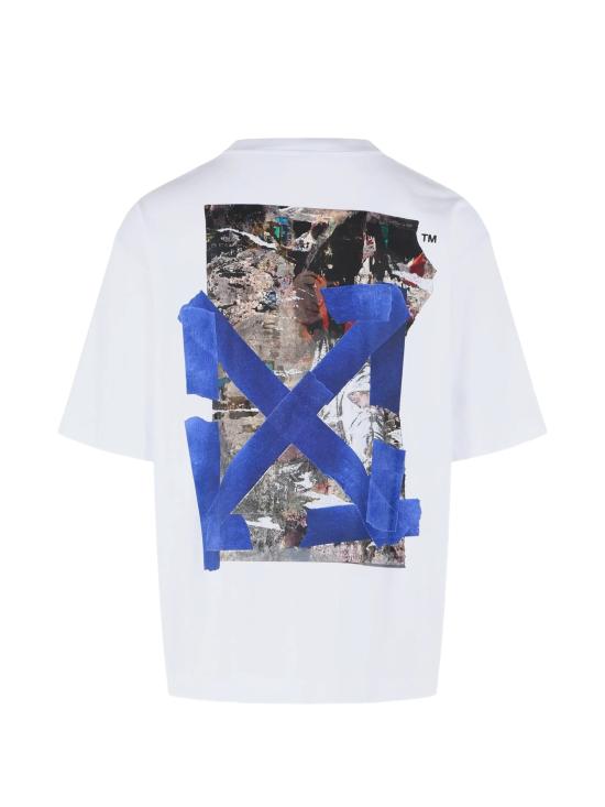 26FW 오프화이트 반팔 티셔츠 44MAA120F26J018 100 WHITE - OFF WHITE