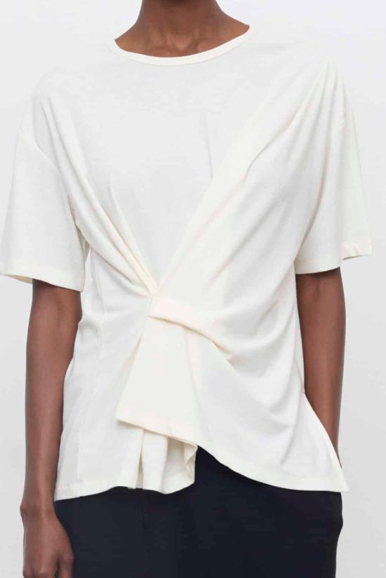 26FW 엘레 긴팔 티셔츠 EFW260232 CREMA