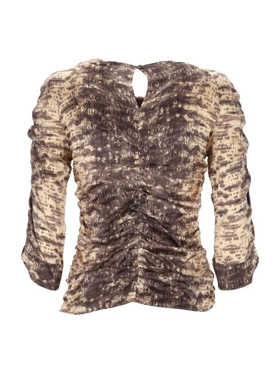 26FW 이자벨마랑 긴팔 티셔츠 HT0993FA D4J12I90BE BEIGE - ISABEL MARANT