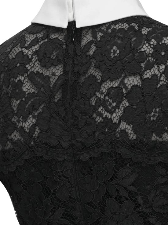 26FW 셀프 포트레이트 미디 원피스 AW26 019MAB BLACK - SELF PORTRAIT