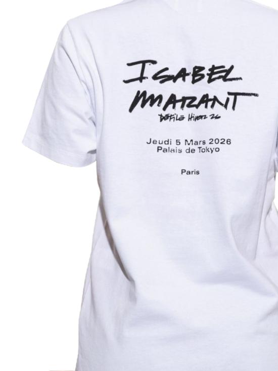 26FW 이자벨마랑 반팔 티셔츠 TS0001FA D4N01I20WH WHITE - ISABEL MARANT