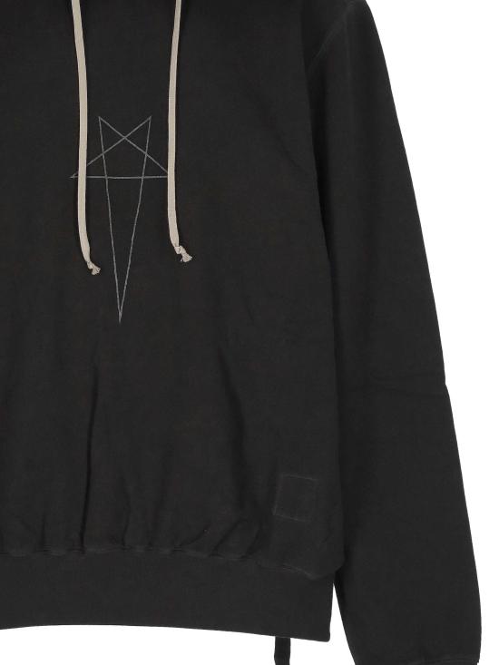 26FW 다크쉐도우 후드 티셔츠 DU02F6262 FDEP413918 FADED BLACK SILVER - DRKSHDW