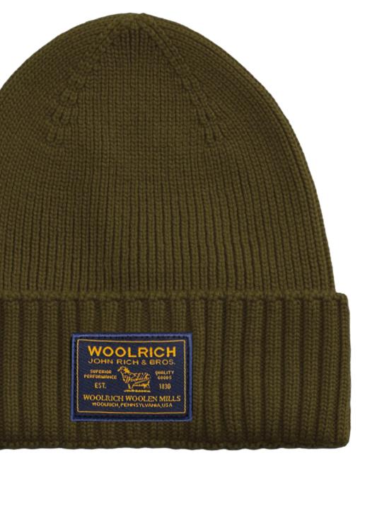 26FW 울리치 비니 CFWOAC2053MR UF0428614 DARK GREEN - WOOLRICH
