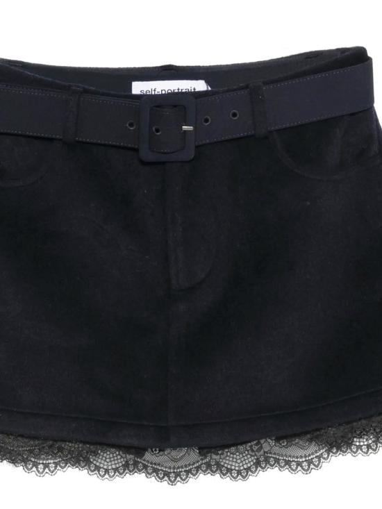 26FW 셀프 포트레이트 숏팬츠 SC26 080PN NAVY - SELF PORTRAIT