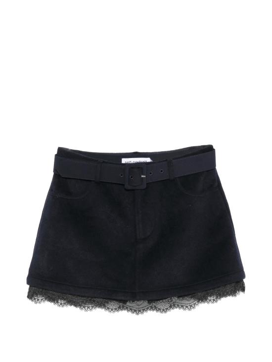 26FW 셀프 포트레이트 숏팬츠 SC26 080PN NAVY