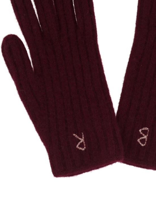 26FW 루슬란바진스키 장갑 RK067039 CSFLCD25BURGUNDY - RUSLAN BAGINSKIY
